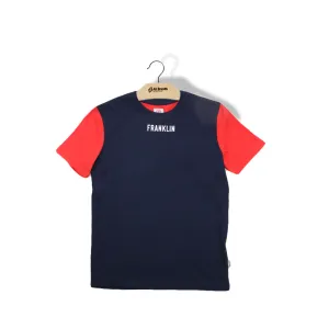 Kid's Boy Color Block Top,Navy