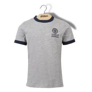 Kid's Boy Logo Printed Sport Top,Grey