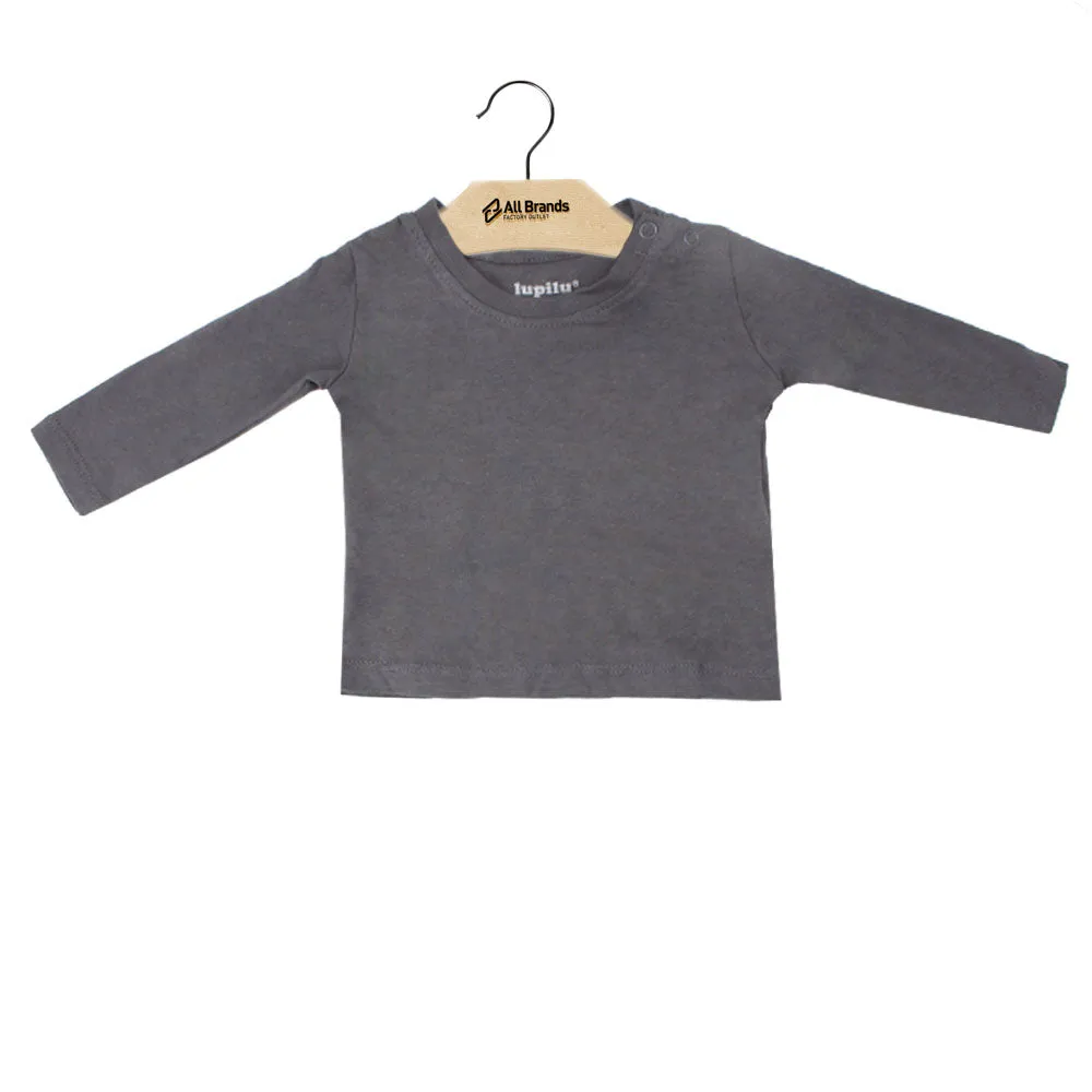 Kids Boy Long Sleeve Top,Dark Grey