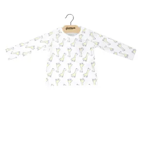 Kids Boy Printed Top,White