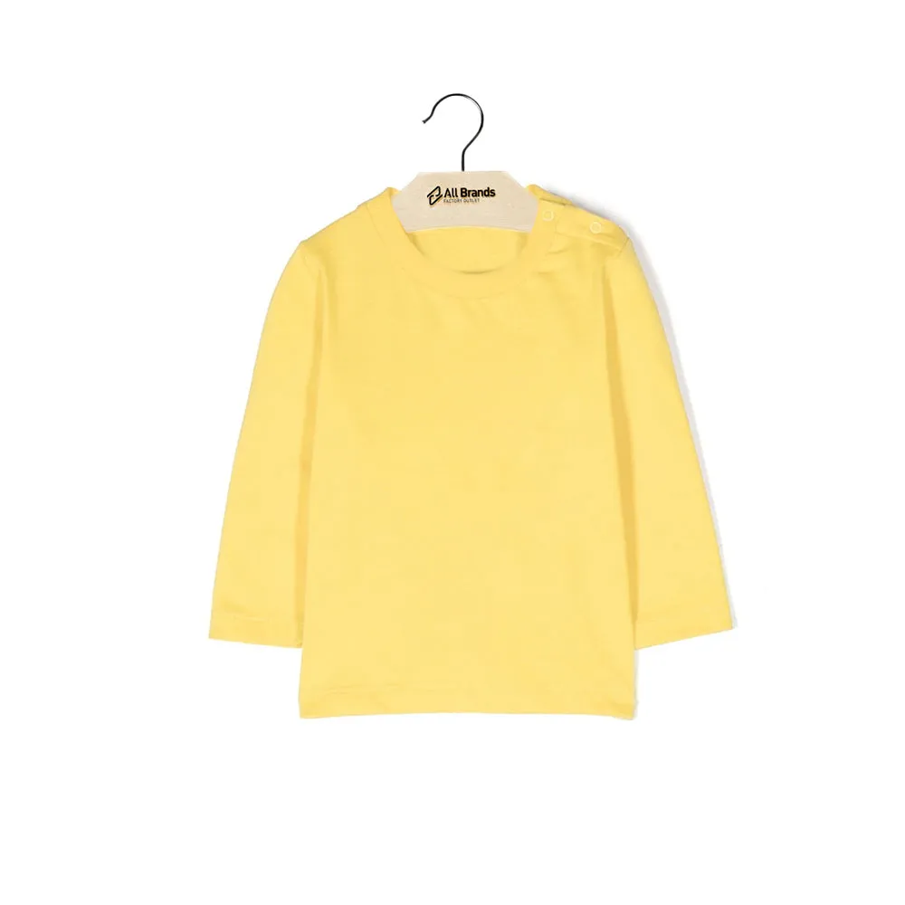 Kids Boy Solid Top,Yellow
