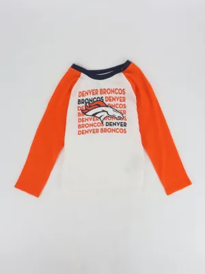Kids Boy's Graphic Printed Top,White/Orange