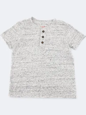 Kids Boy's Side Pocket T-Shirt,Grey