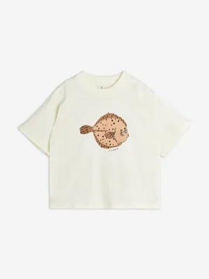 Kids Flundra T-Shirt in Ivory