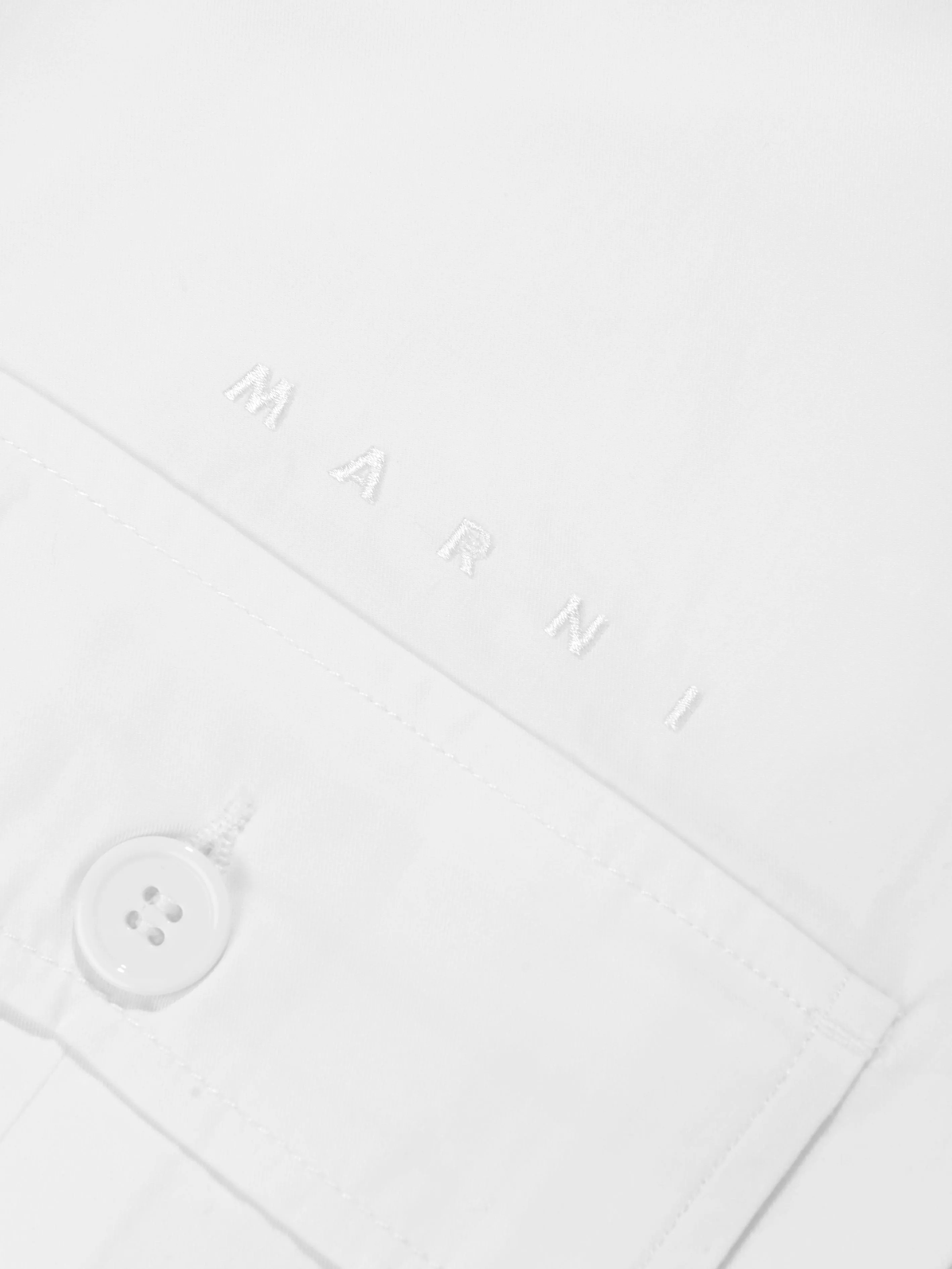 Kids Gabardine Pocket Short Pants in White