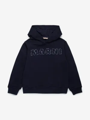 Kids Logo Hoodie in Navy