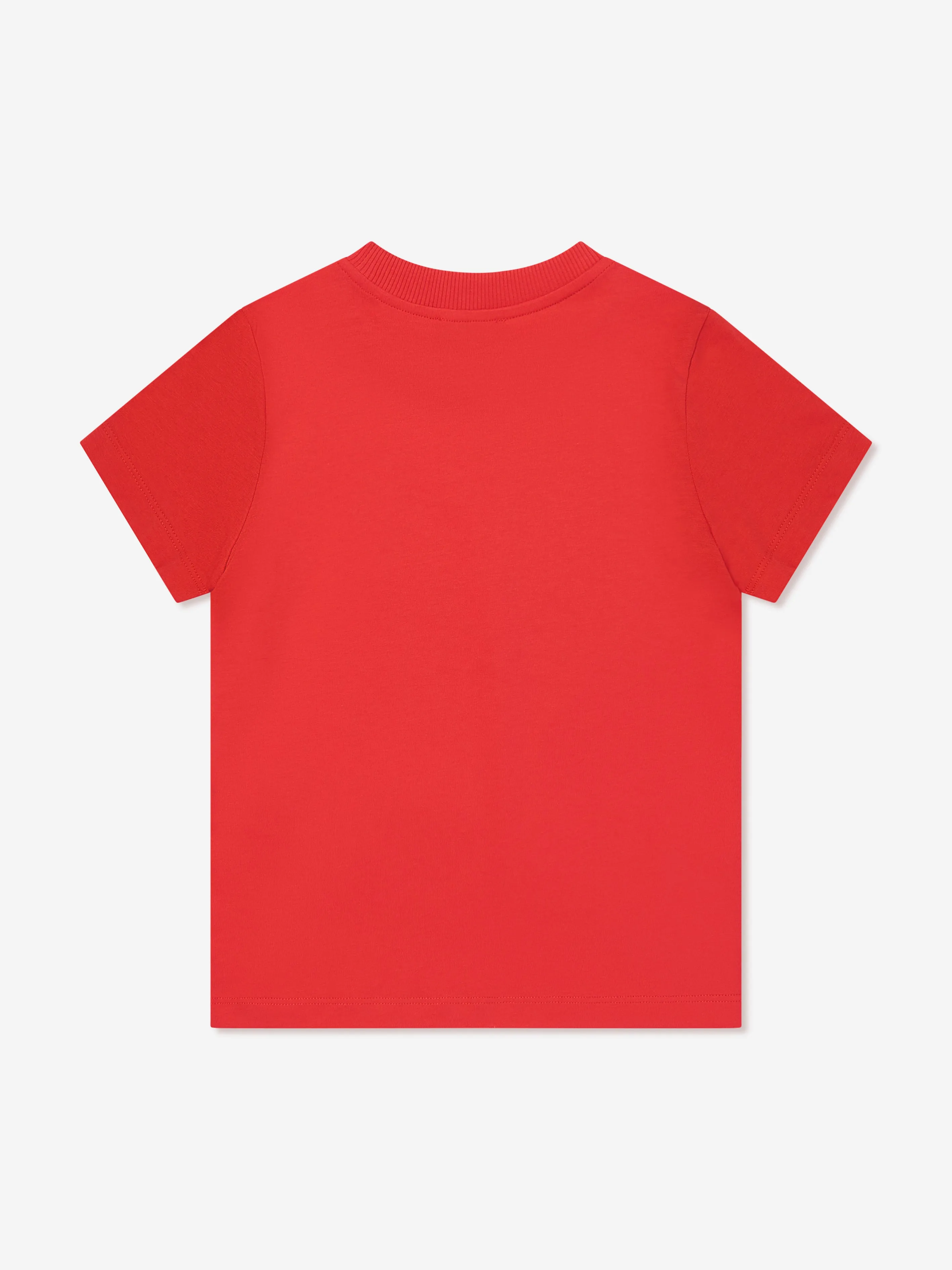 Kids Logo Print T-Shirt in Red