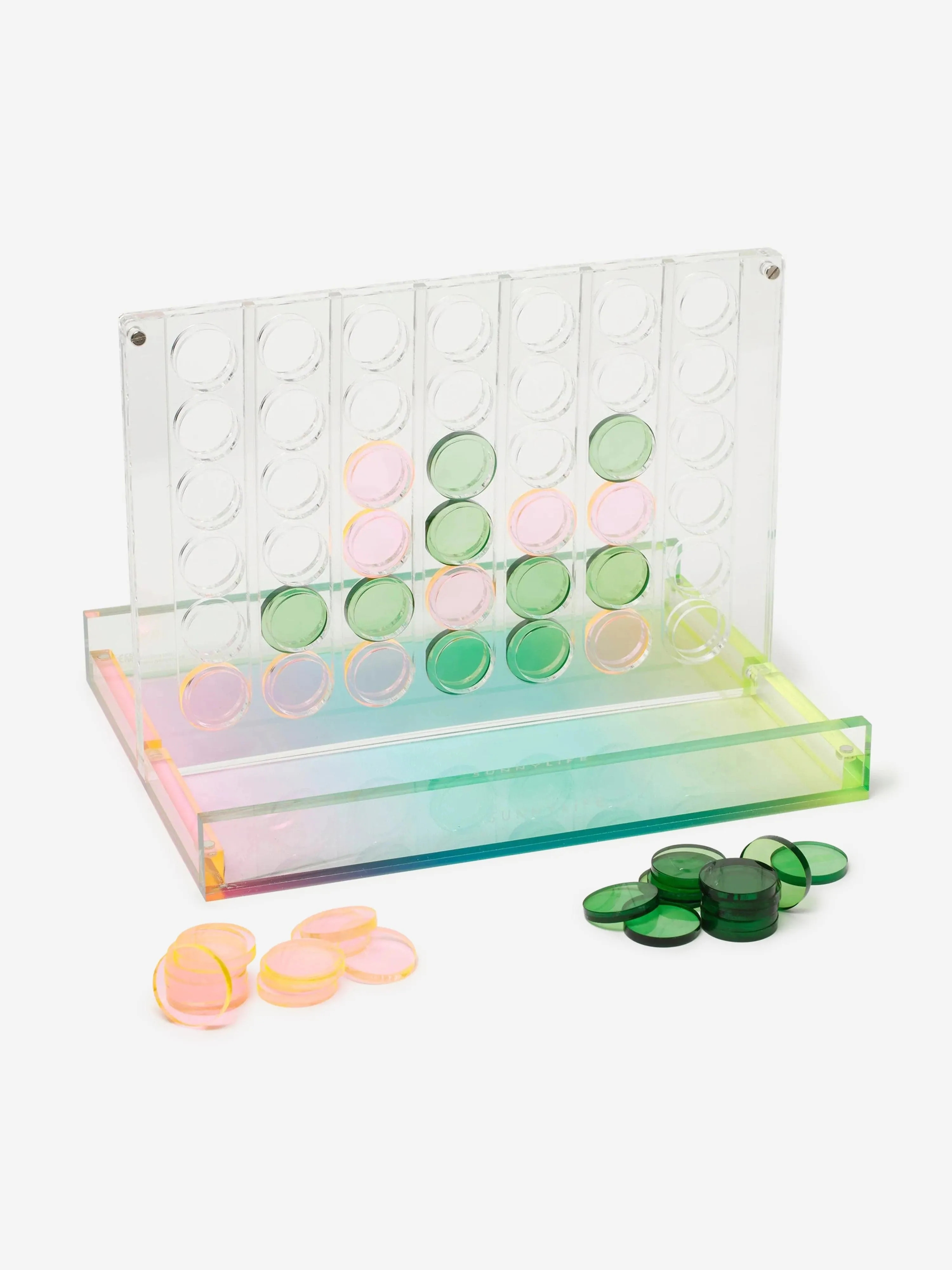 Kids Lucite 4 in a Row Ombre in Multicolour (29cm)