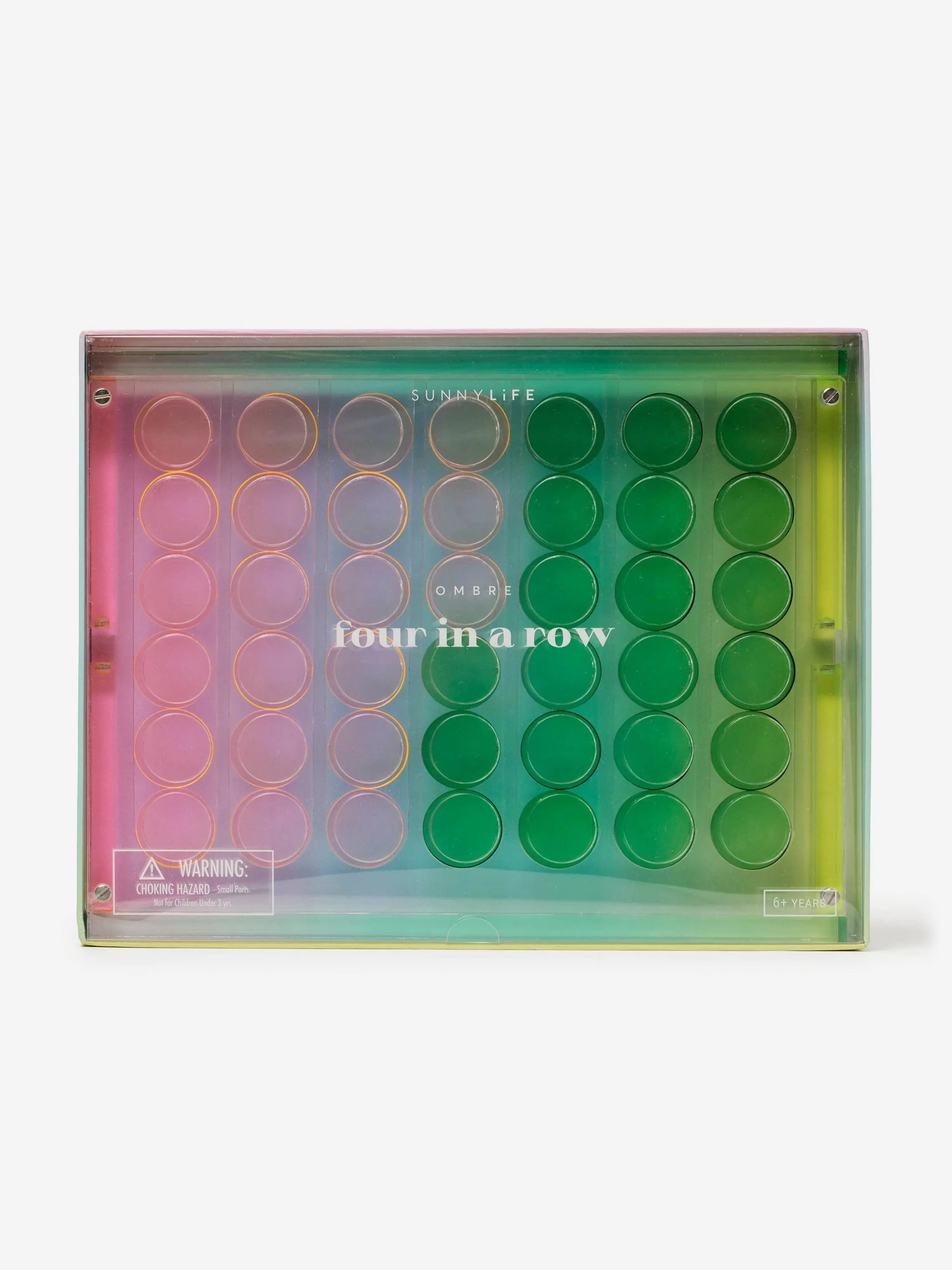 Kids Lucite 4 in a Row Ombre in Multicolour (29cm)