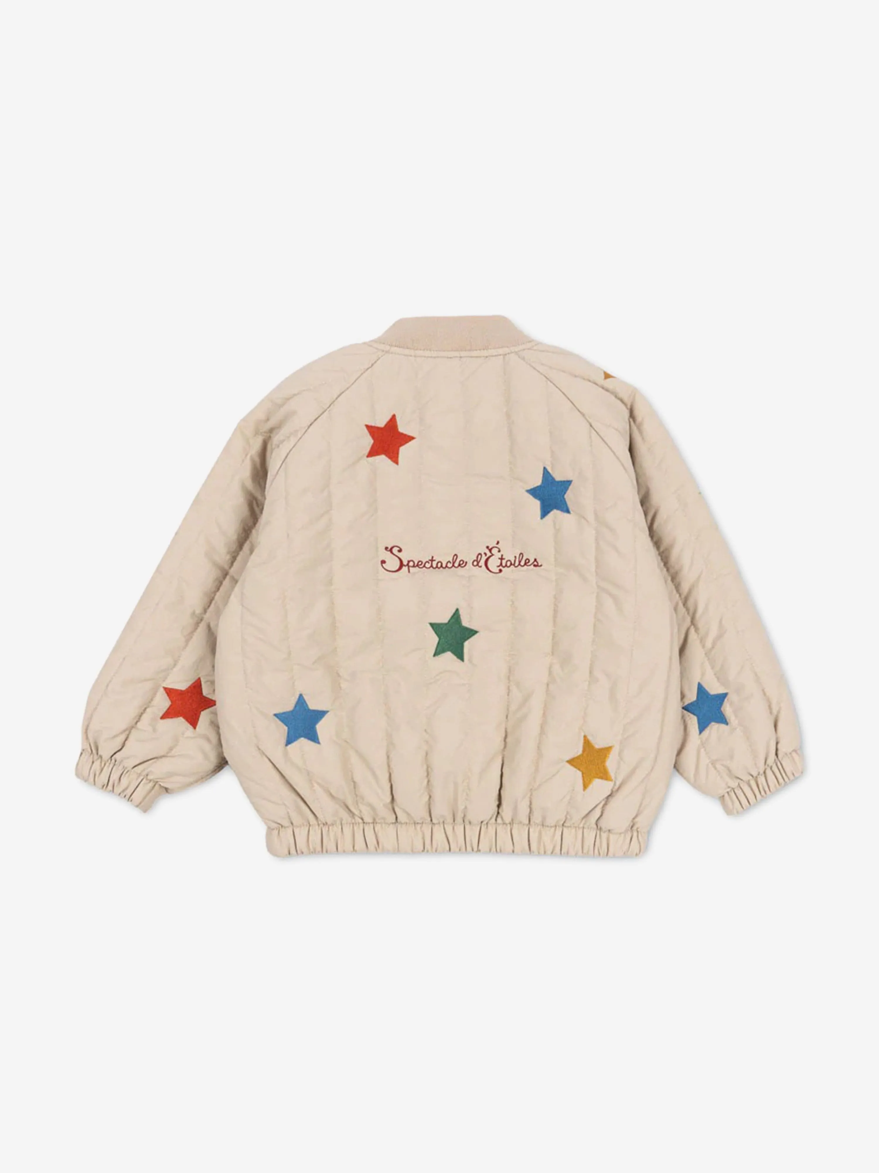 Kids Star Juno Bomber Jacket in Beige