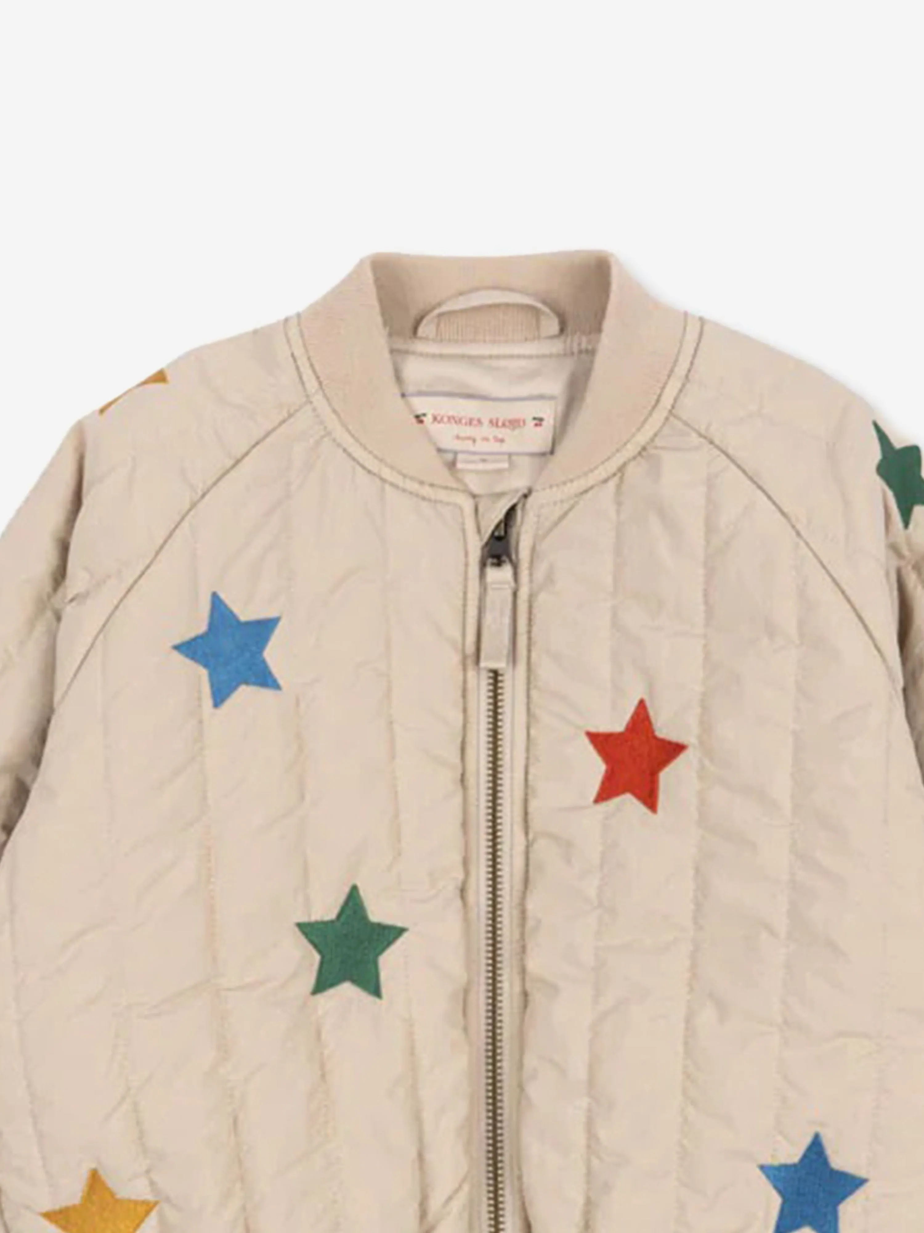Kids Star Juno Bomber Jacket in Beige