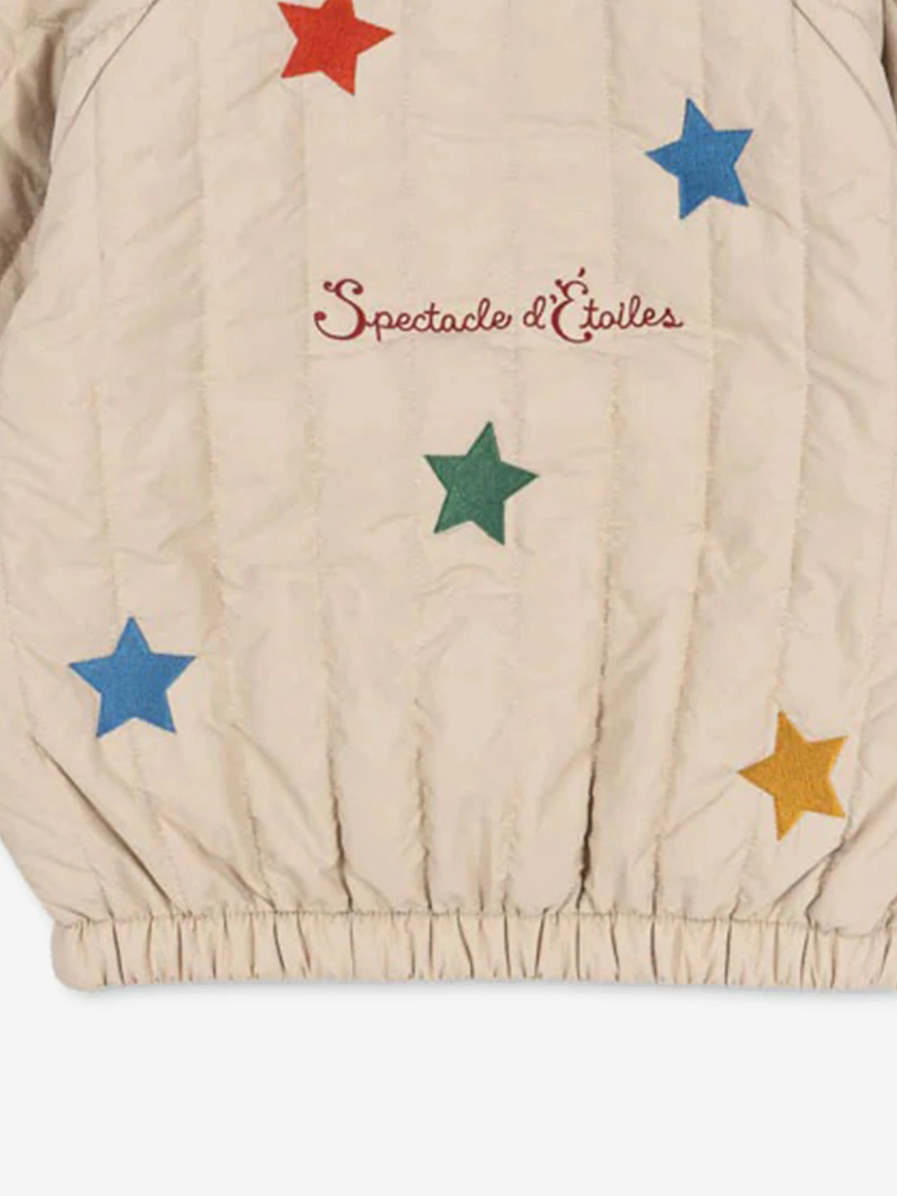 Kids Star Juno Bomber Jacket in Beige