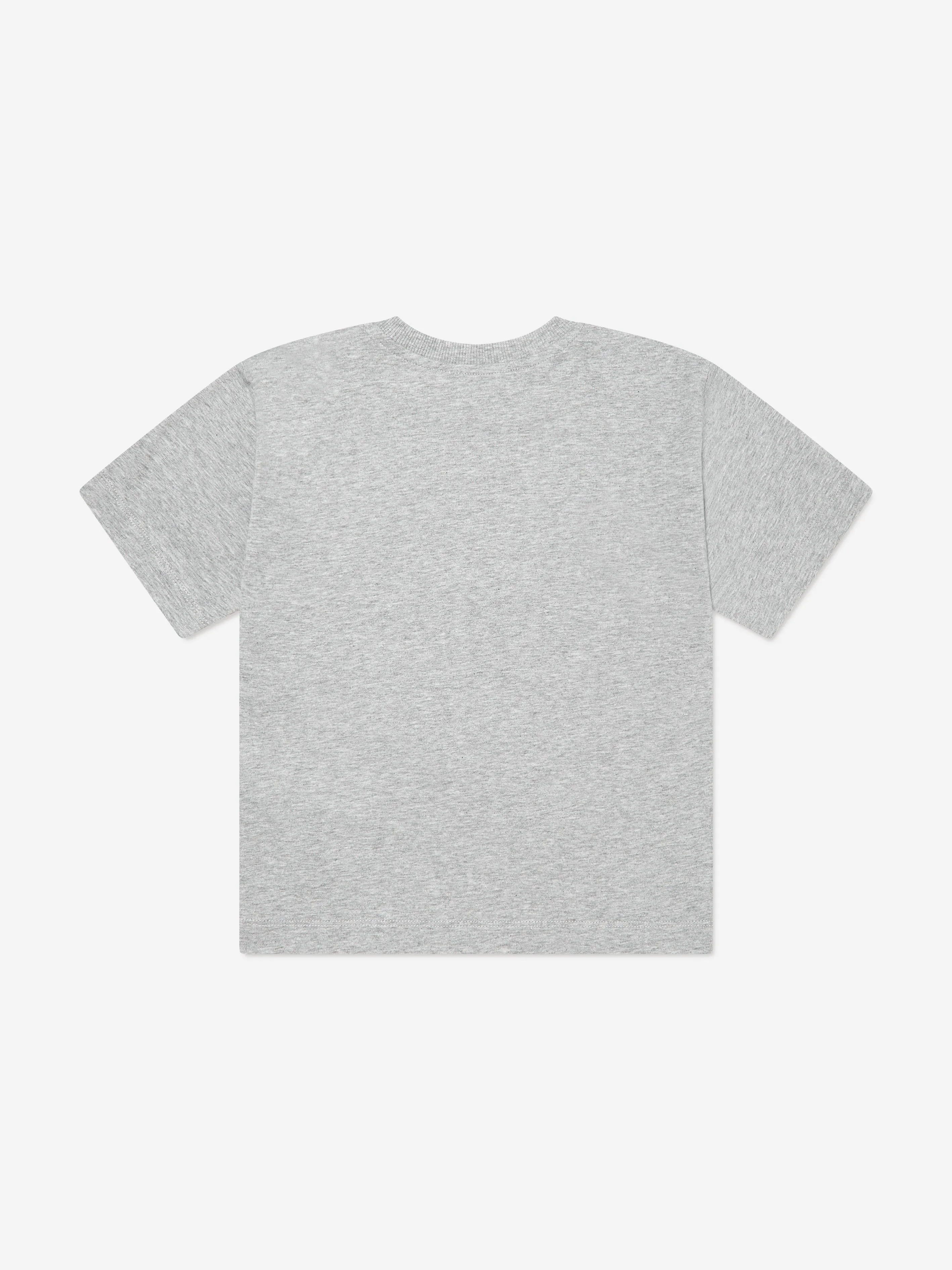 Kids Teddy Bear Logo T-Shirt in Grey
