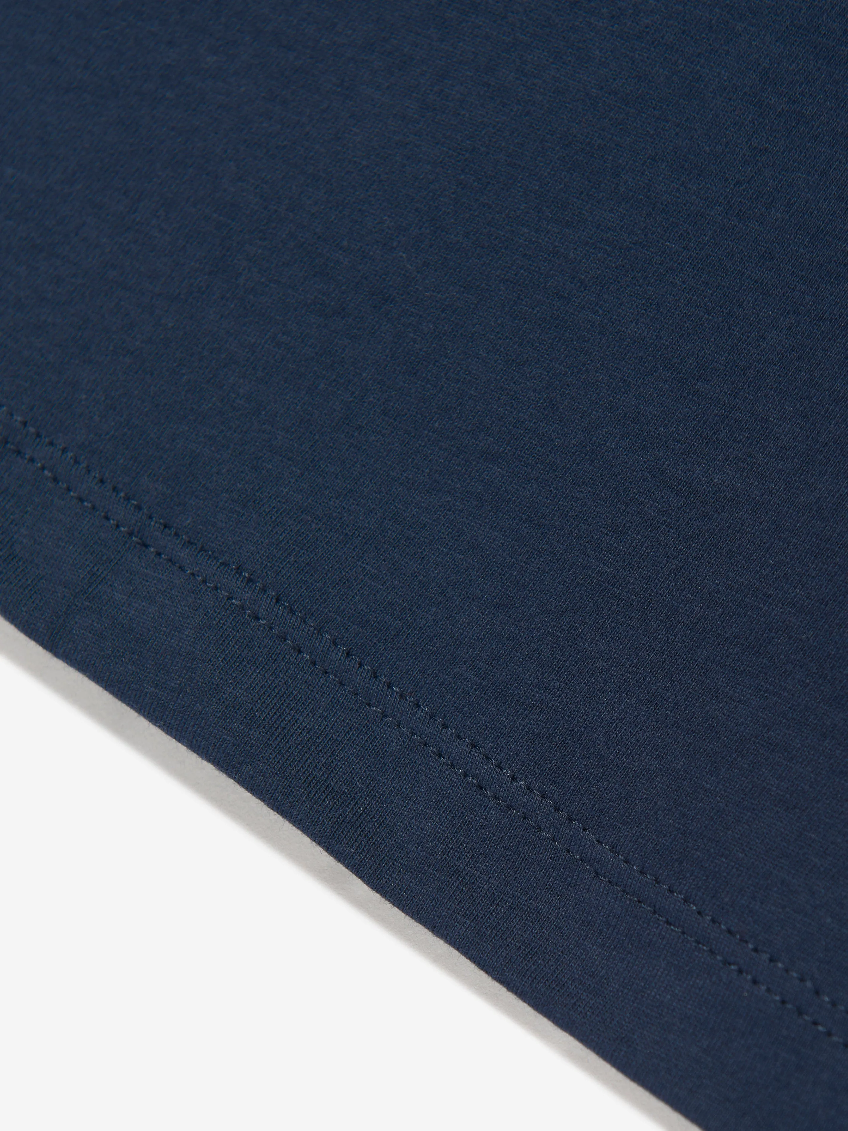 Kids Teddy Bear Logo T-Shirt in Navy