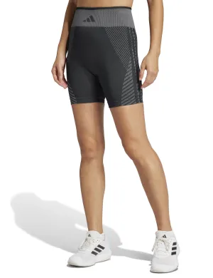 Knitted Training 5" Leggings - Black/Grey Six