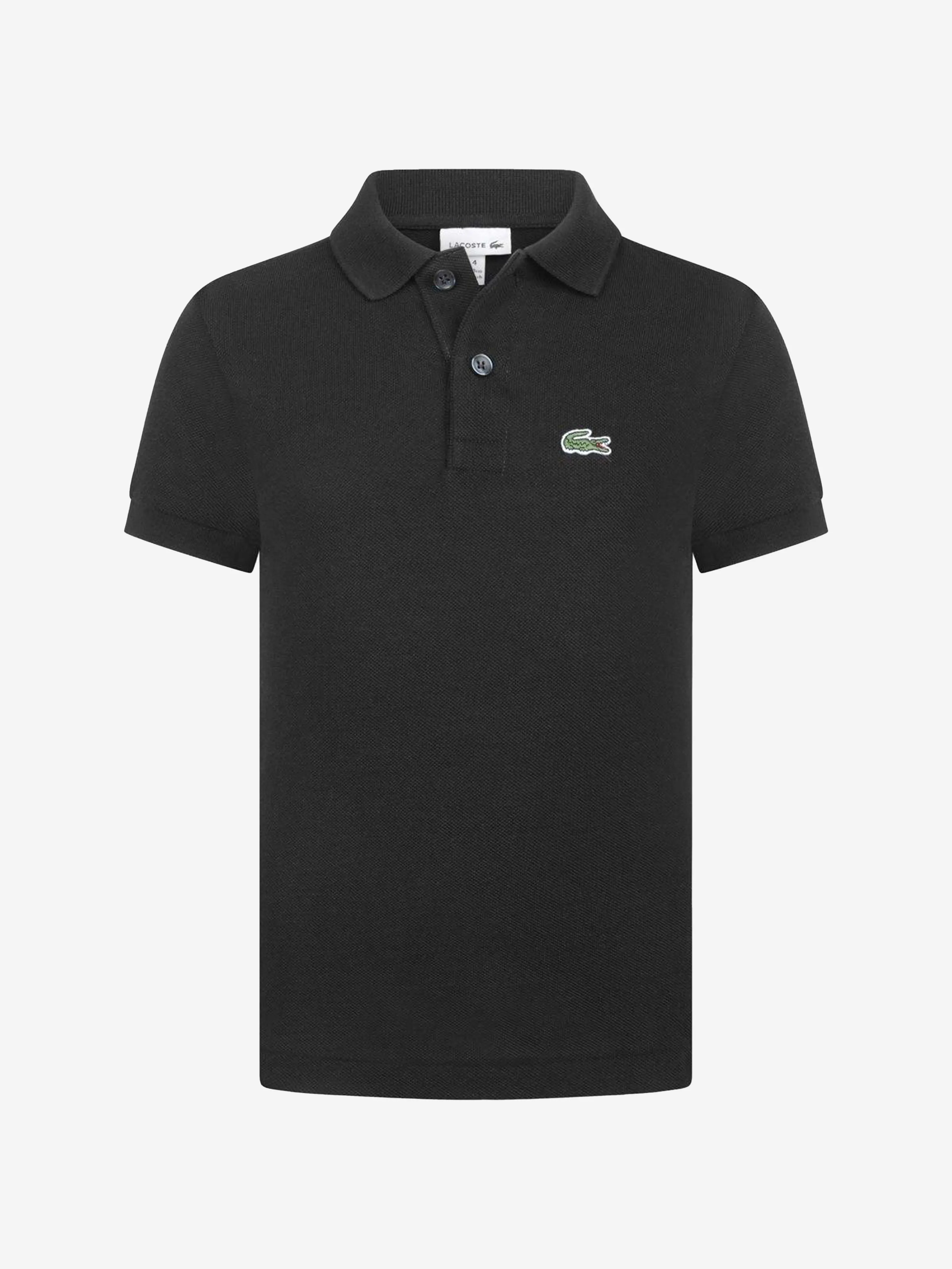 Lacoste Boys Cotton Pique Polo Top