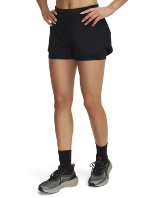 Launch Pro 2-in-1 Shorts - Black/Reflective