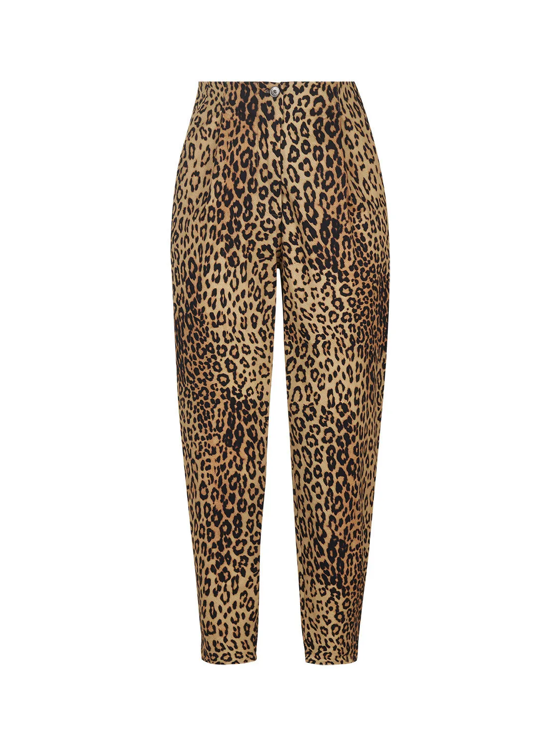 Leopard Print Slouchy Pants