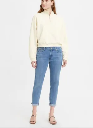 Levi's Mide Rise Boyfriend Lapis Tropic