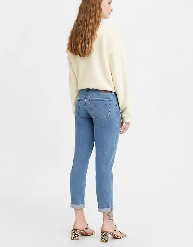 Levi's Mide Rise Boyfriend Lapis Tropic