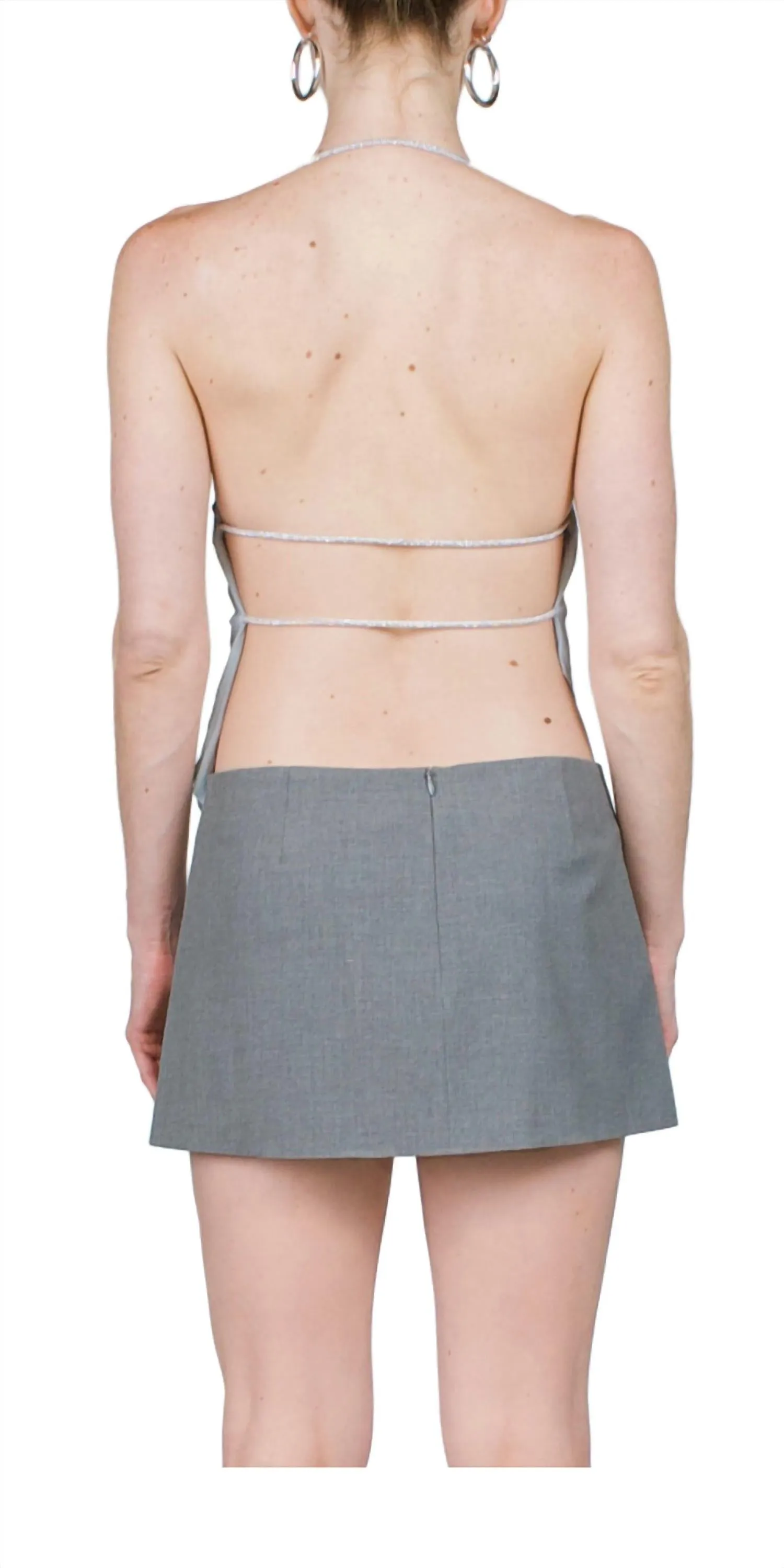 Lexie Halter Top In Ice Blue