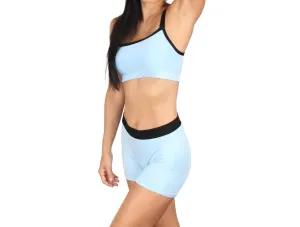 Light Support Sports Bra In Sky
