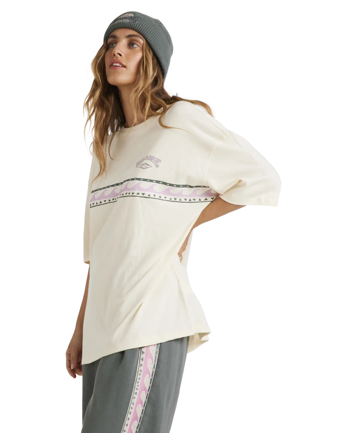 Looking Up T-Shirt in Whitecap