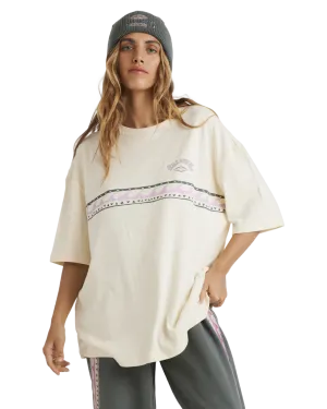 Looking Up T-Shirt in Whitecap