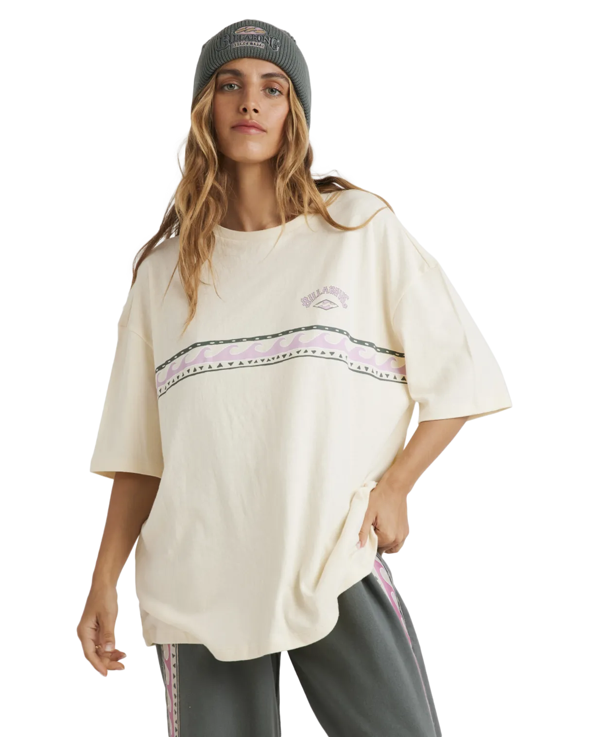 Looking Up T-Shirt in Whitecap