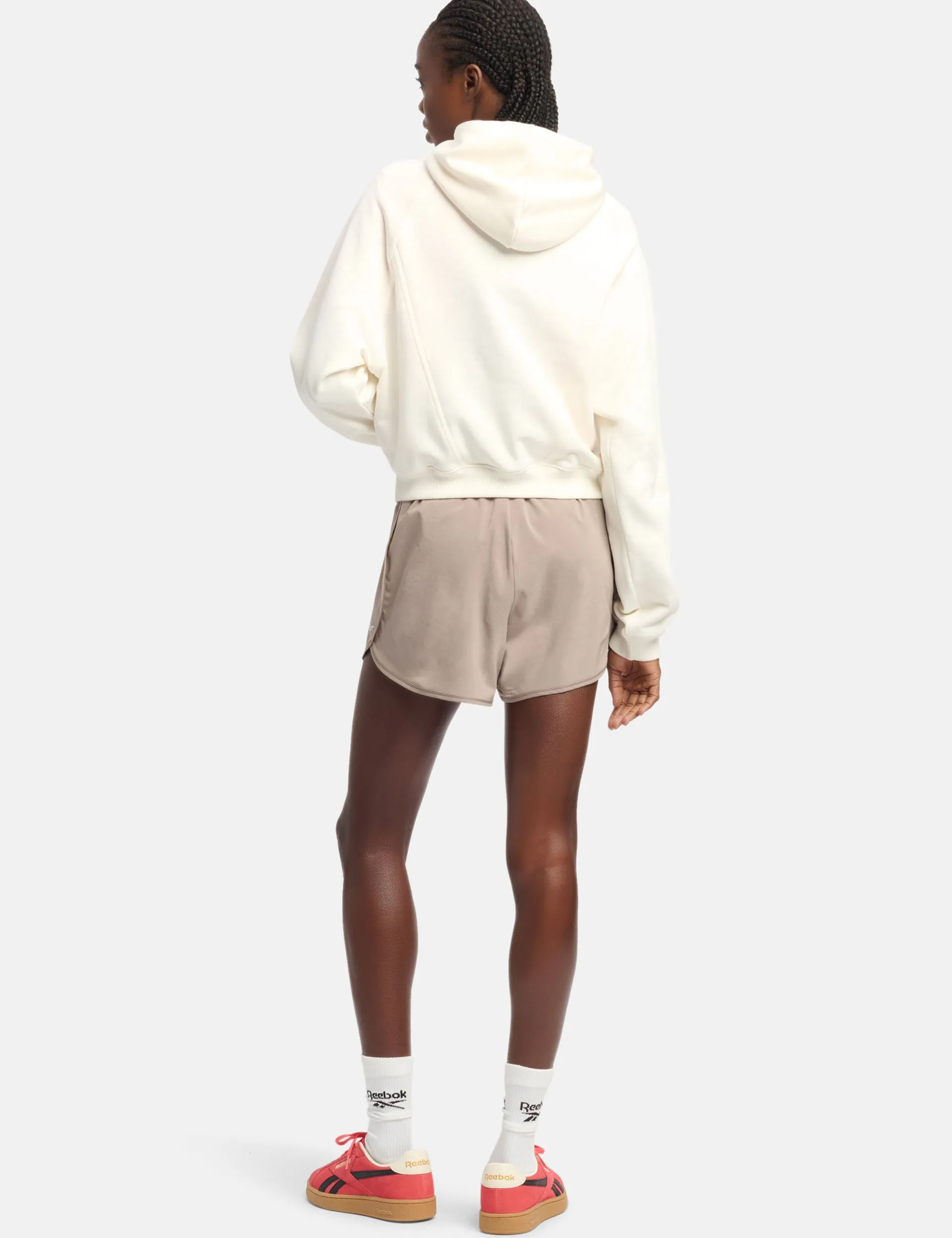 Lux Woven Short - Gritty Grey