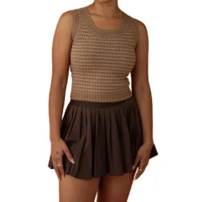 Meimei Tank Top In Taupe/beige