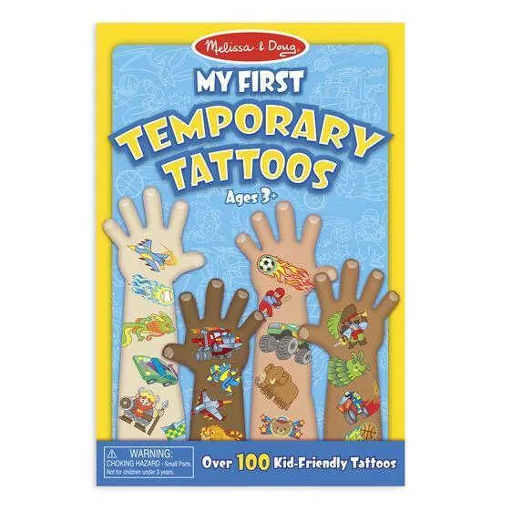 Melissa & Doug Toys My First Temporary Tattoos