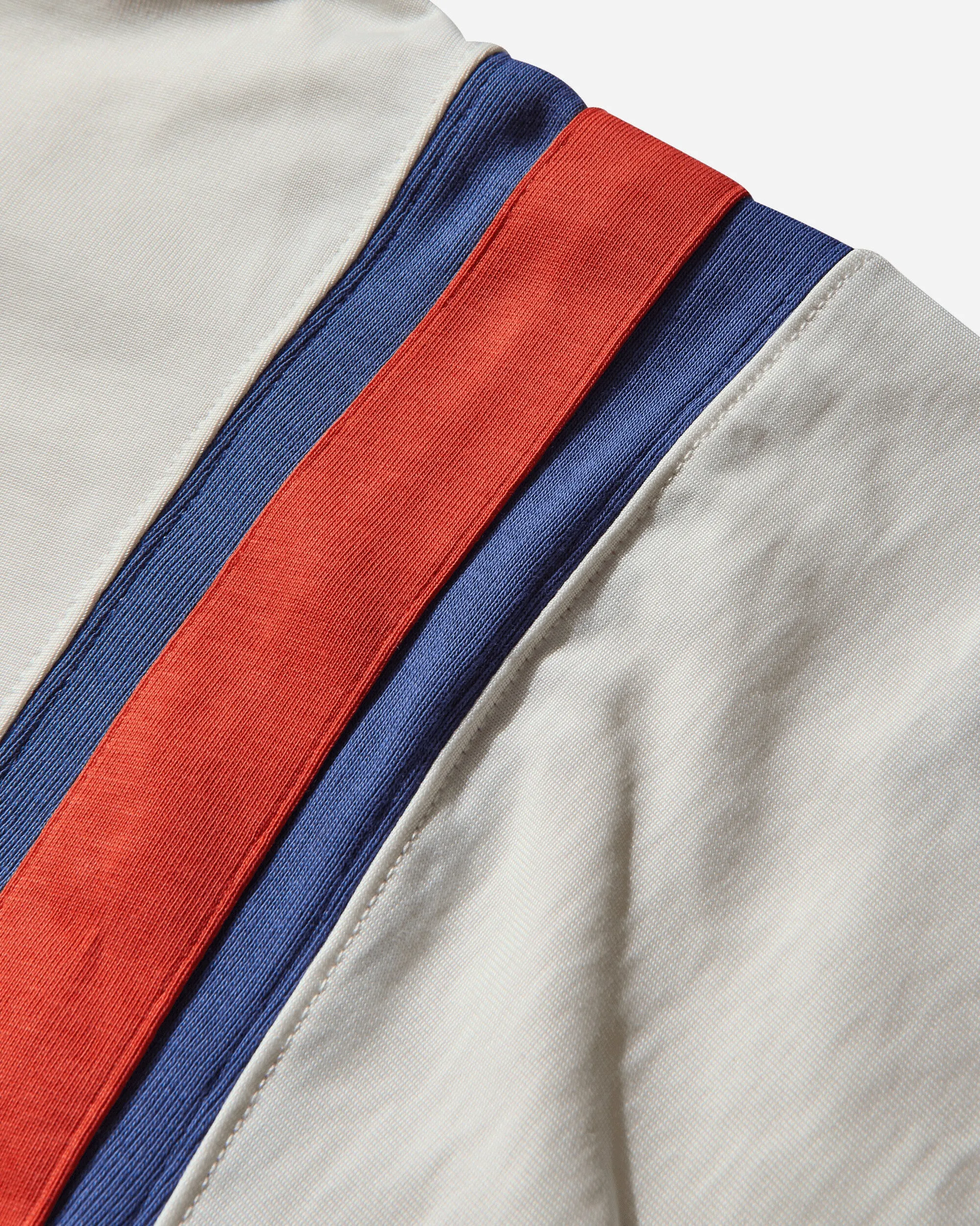 Men's 50's Pool Boy Zip Shirt Pearl