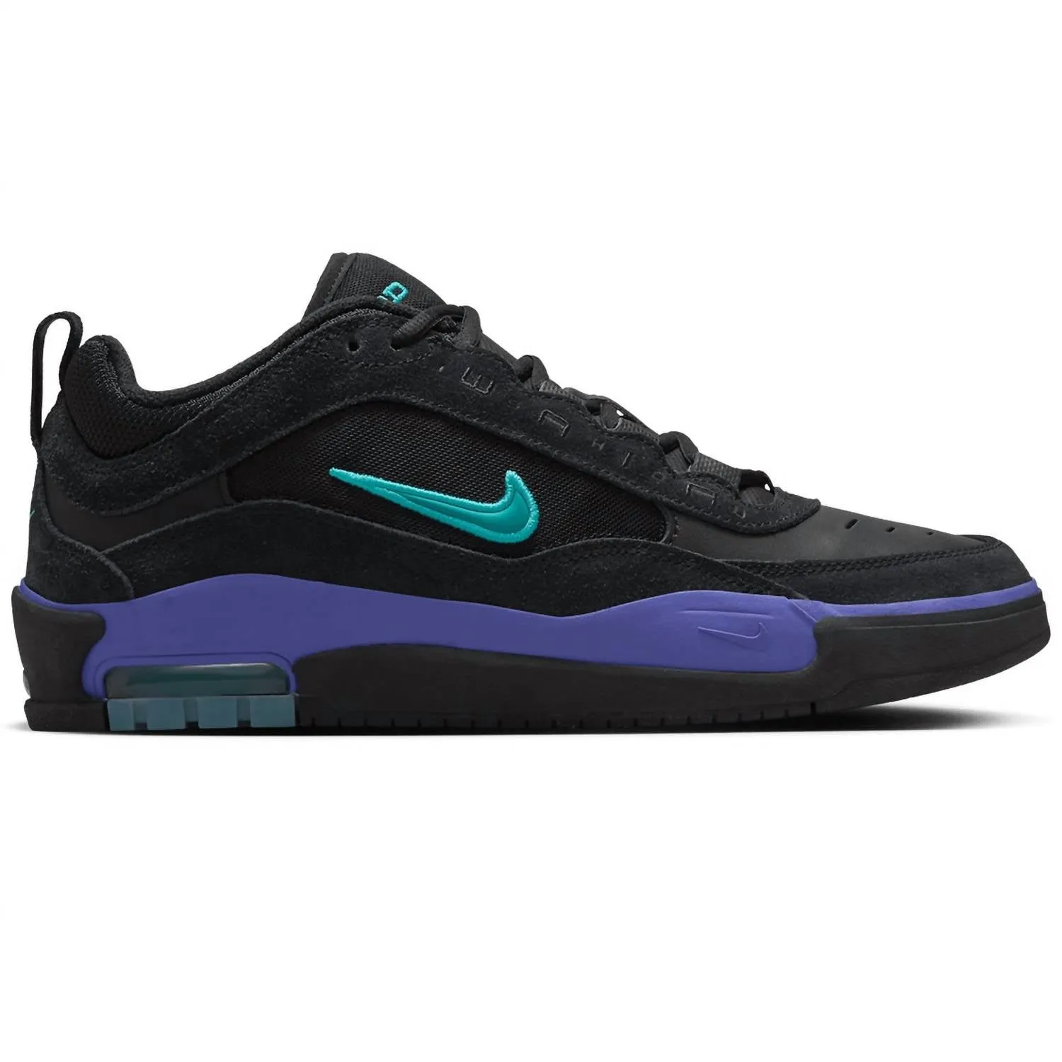 Men's Air Max Ishod Sneakers In Black Cactus Violet
