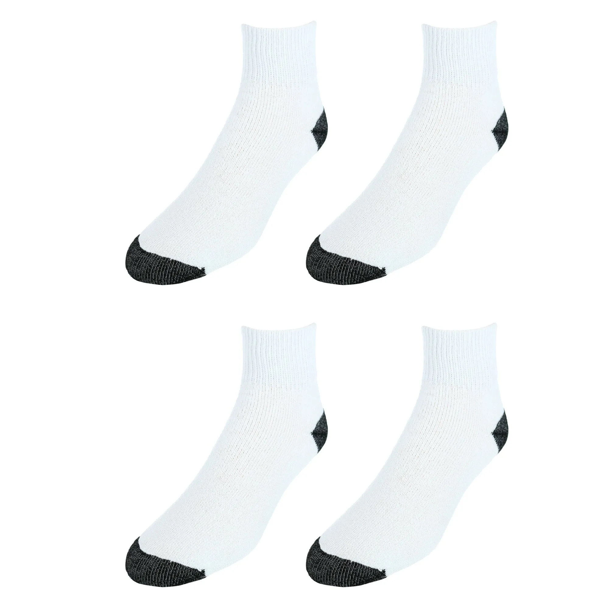 Men's Cotton Blend Ankle Socks (4 Pair Pack)