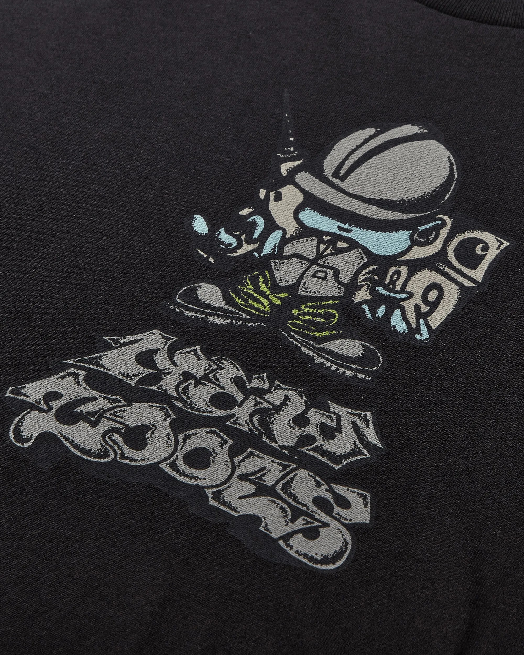Men's Drill Boy Longsleeve T-Shirt Black