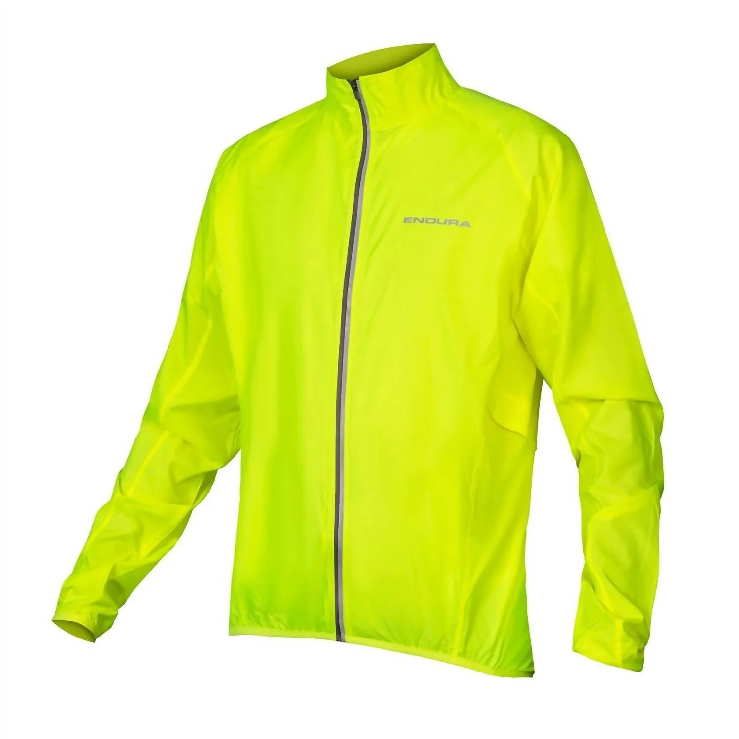 Men's Pakajak Windproof Shell Jacket In Hi Viz Yellow
