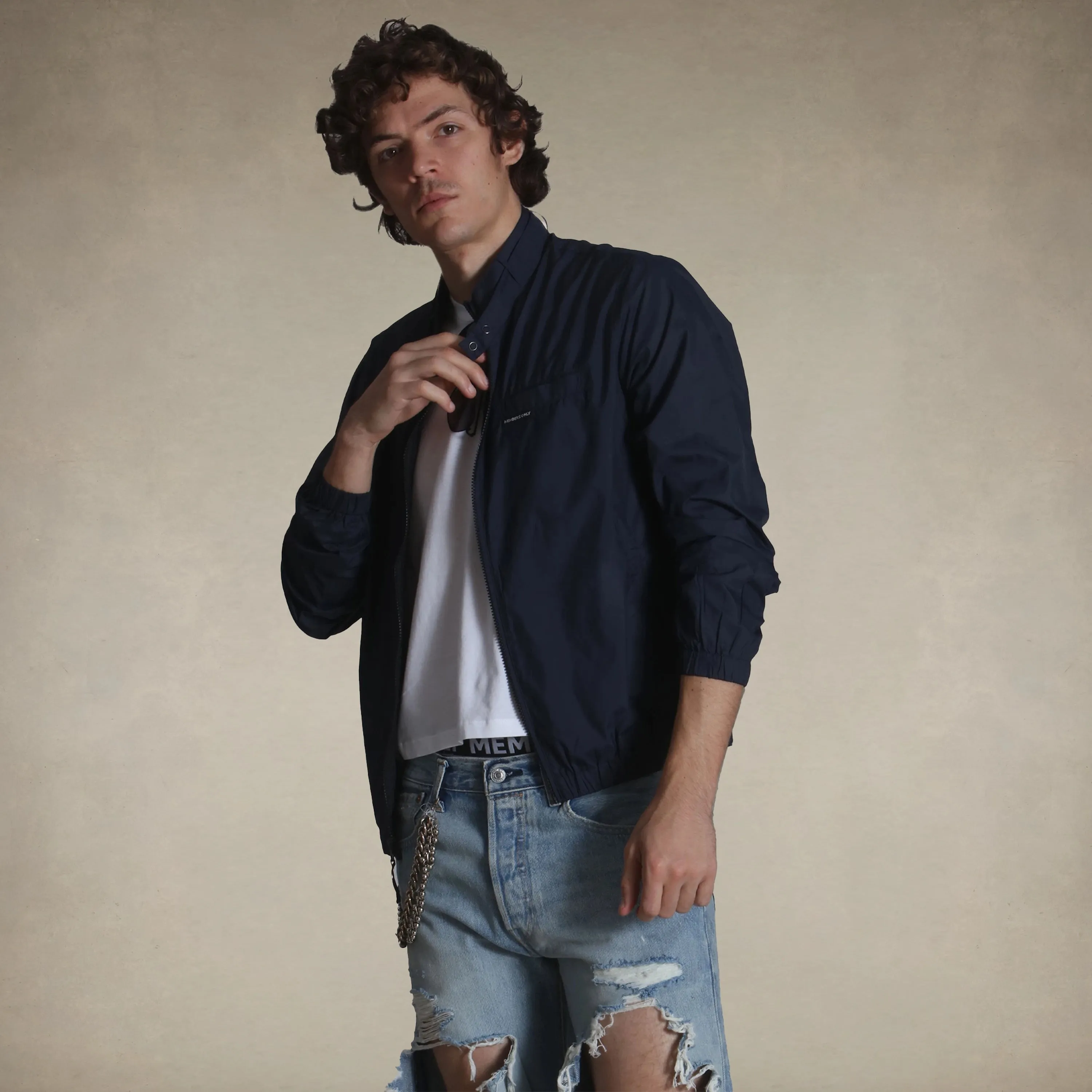 Men's Windbreaker Packable Jacket