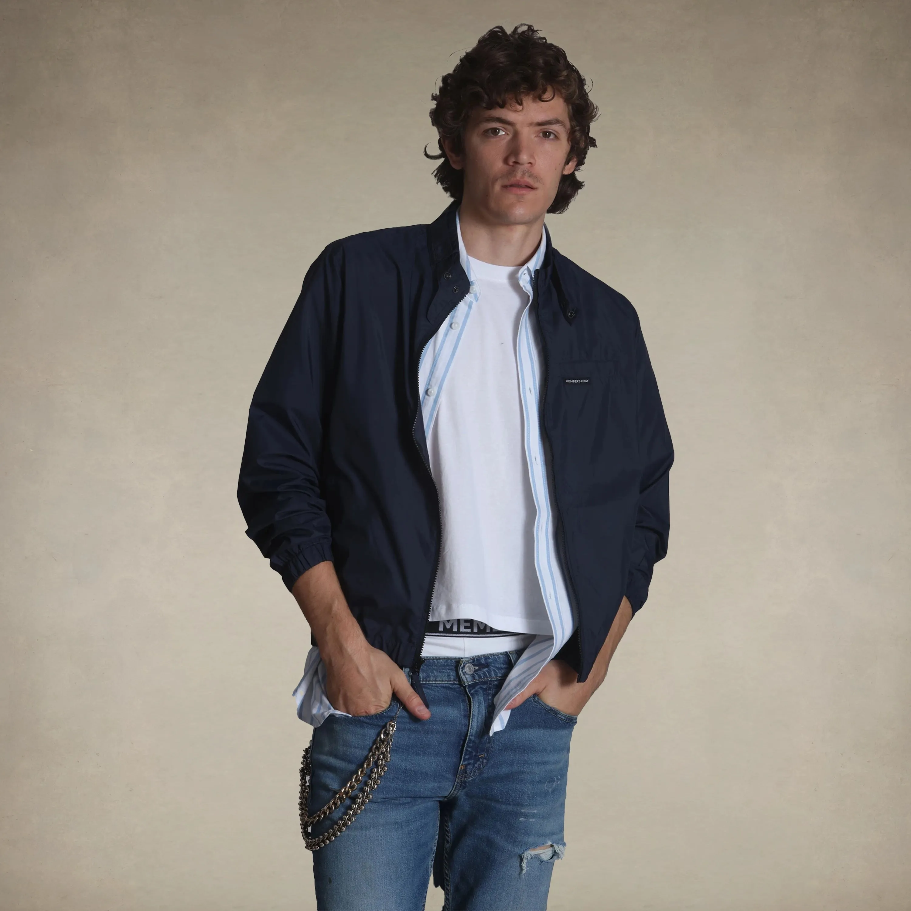 Men's Windbreaker Packable Jacket