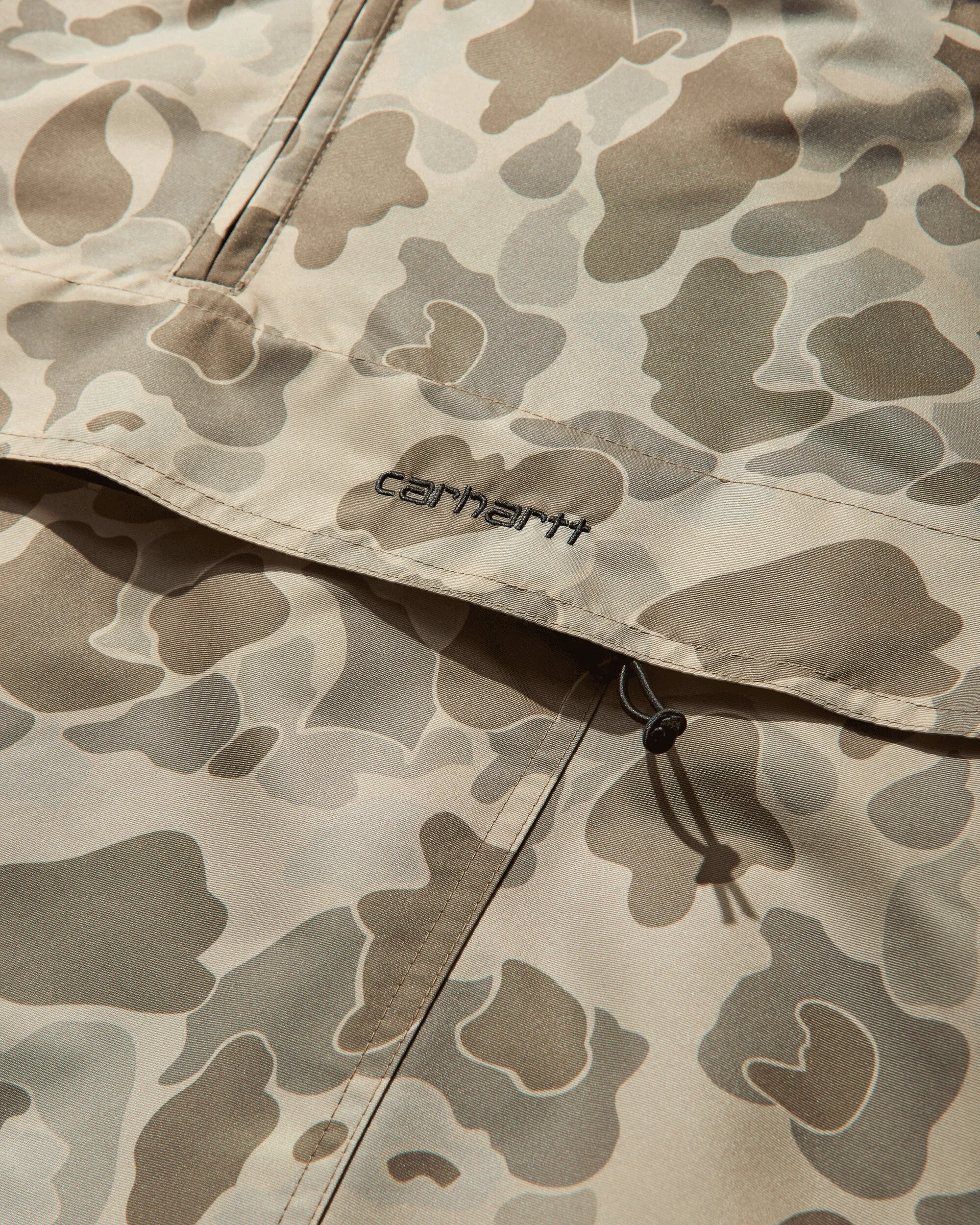 Men's Windbreaker Pullover Camo Duck / Desert