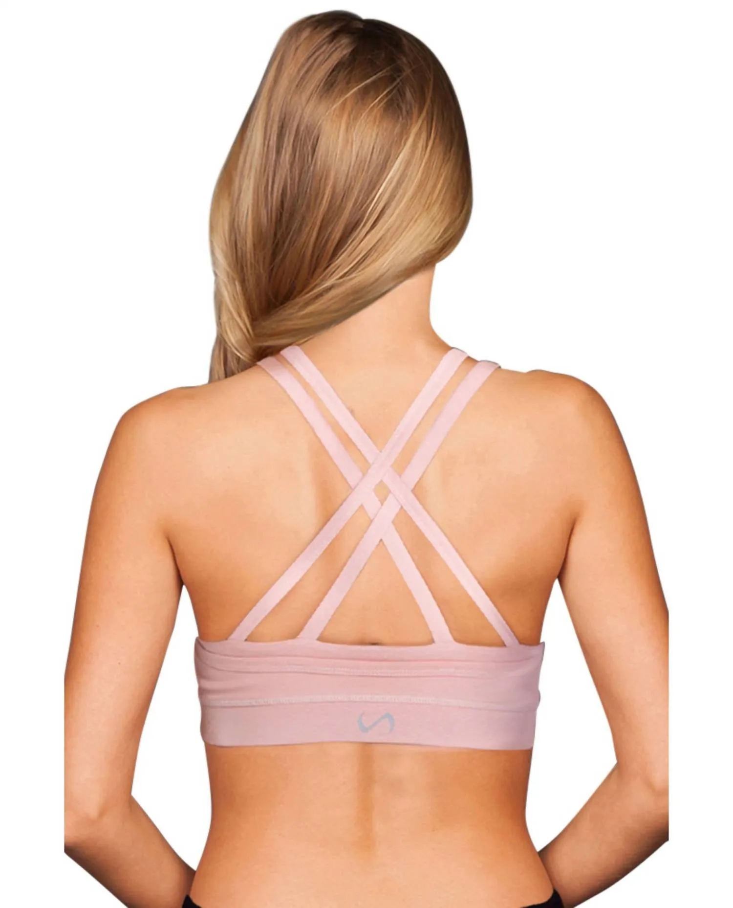 Mesh Overlay Vice Low Impact Sports Bra In Black