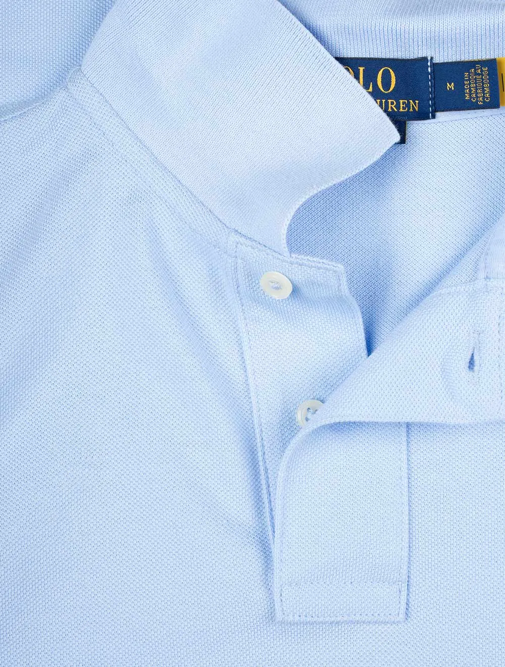 Mesh Polo Shirt Blue