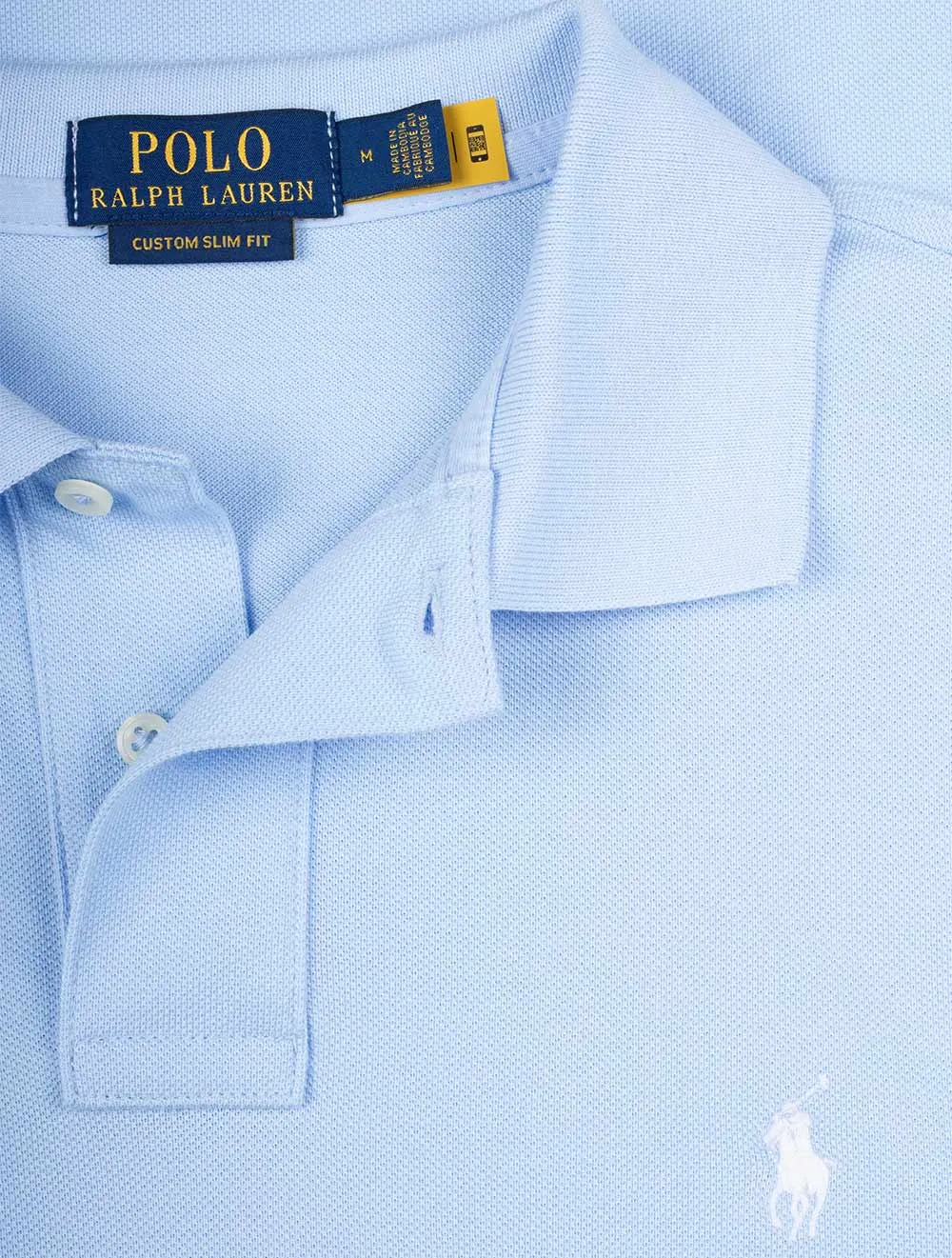 Mesh Polo Shirt Blue