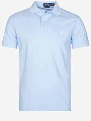 Mesh Polo Shirt Blue