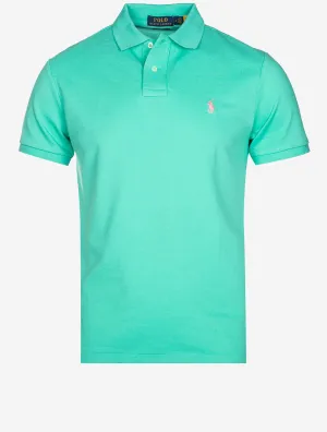 Mesh Polo Shirt Green