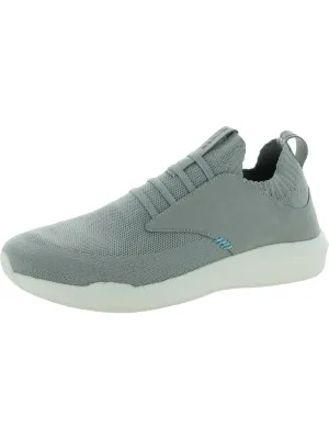 Milano Womens Knit Slip On Casual and Fashion Sneakers