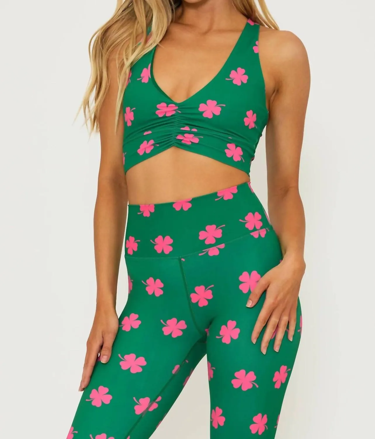 Mindy Top In Lucky Clover