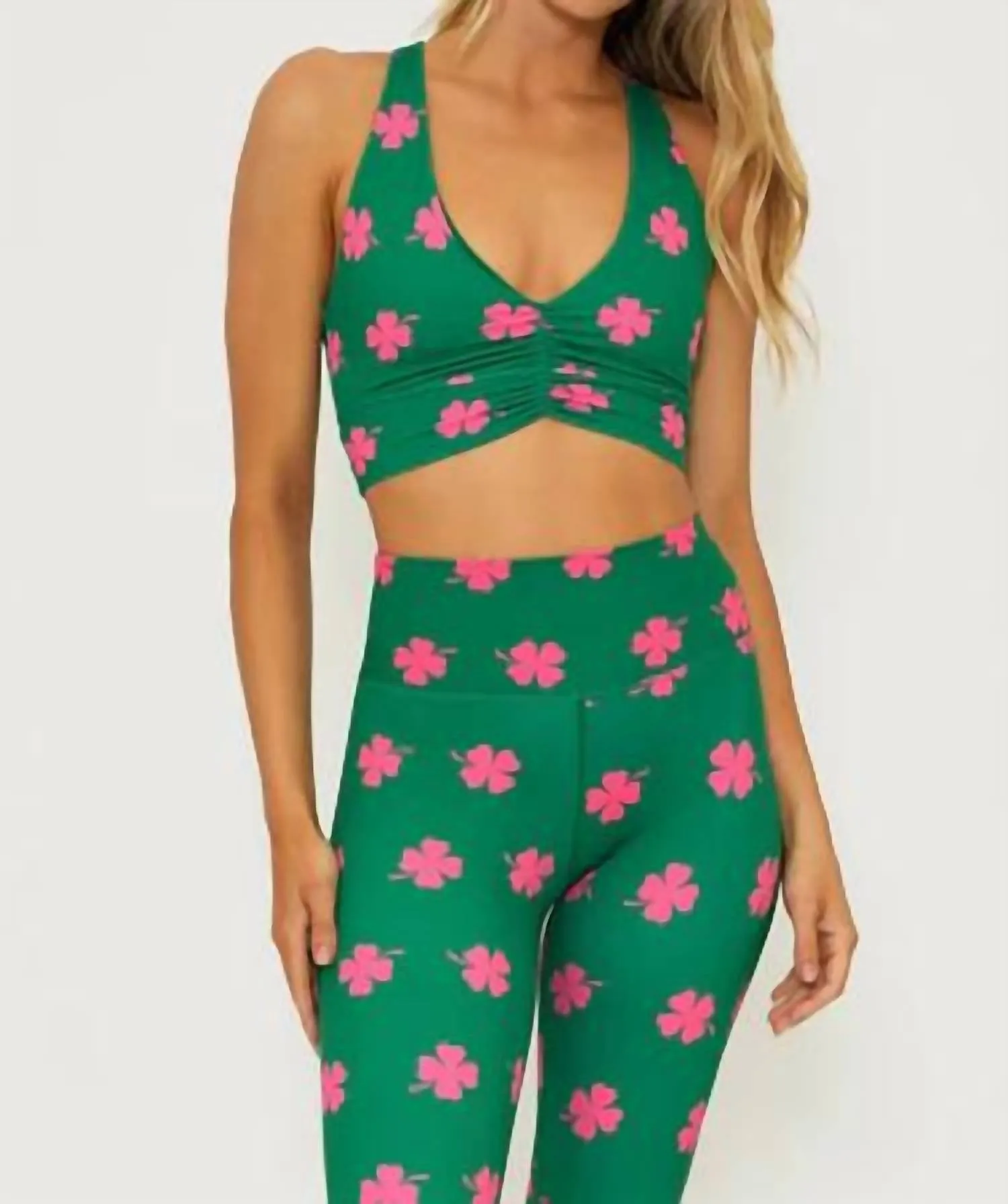 Mindy Top In Lucky Clover