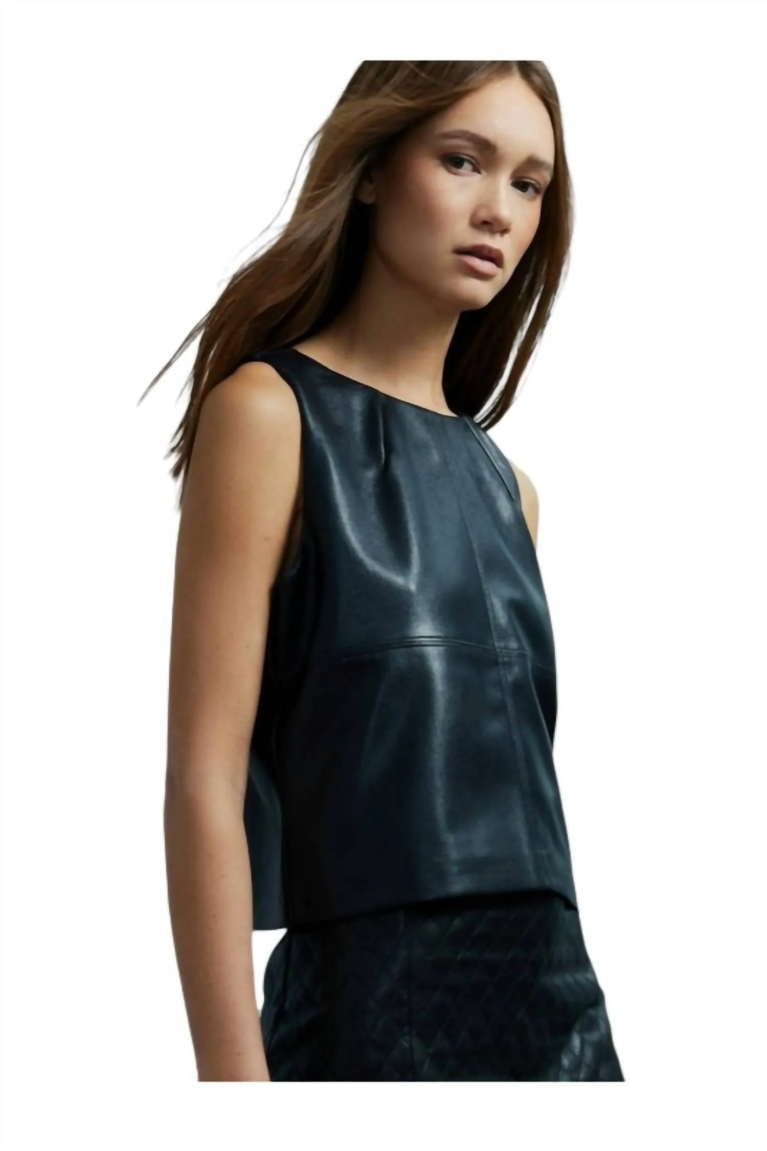 Mirena Top In Black