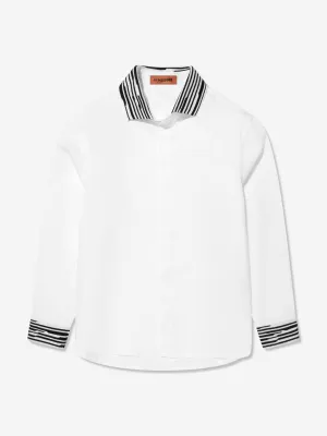 Missoni Boys Branded Shirt in White